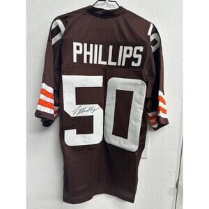 Jacob Phillips Autographed Signed Custom Cleveland Browns Style Jersey JSA